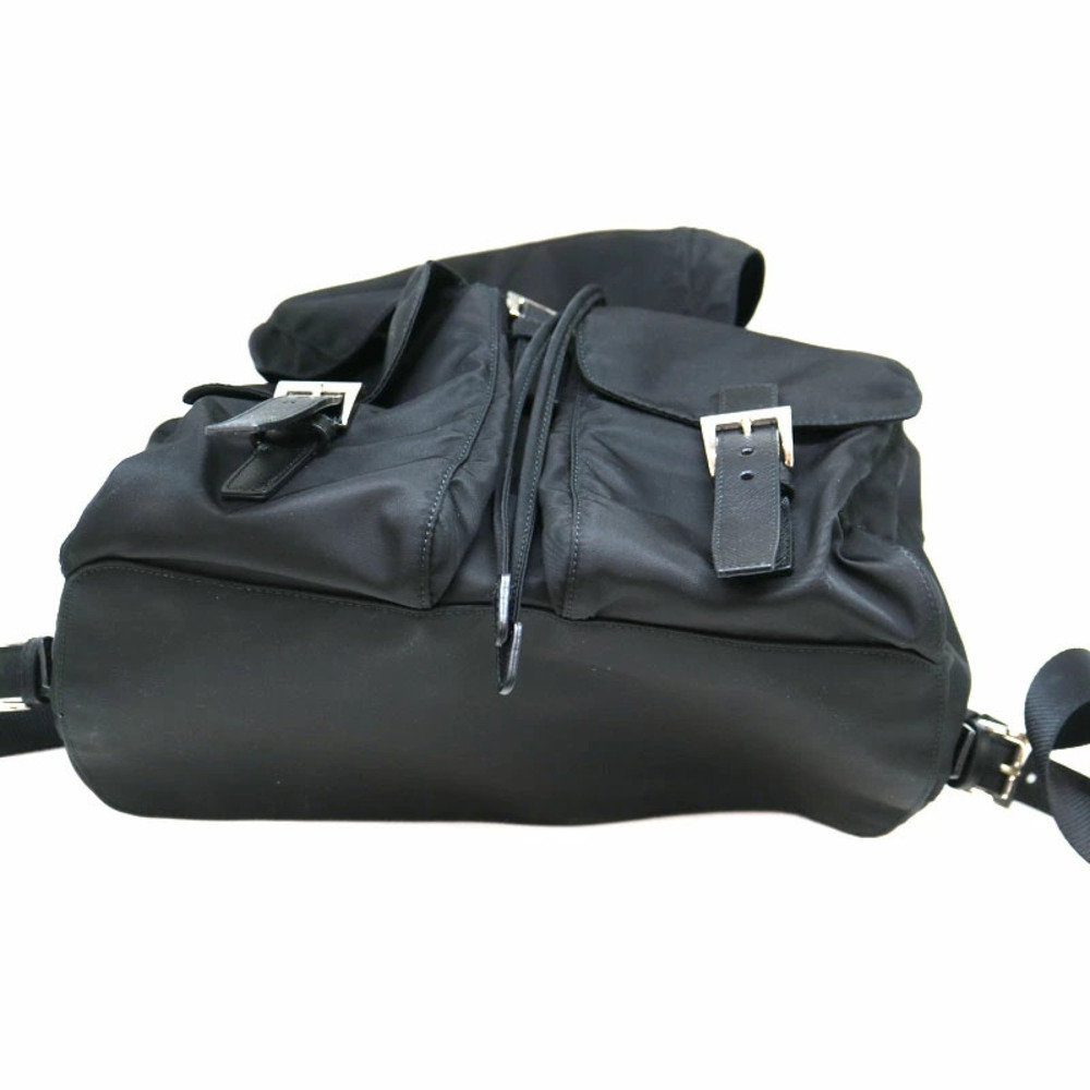 PRADA Backpack Rucksack Daypack Rucksack Black Bag - Picture 6 of 6